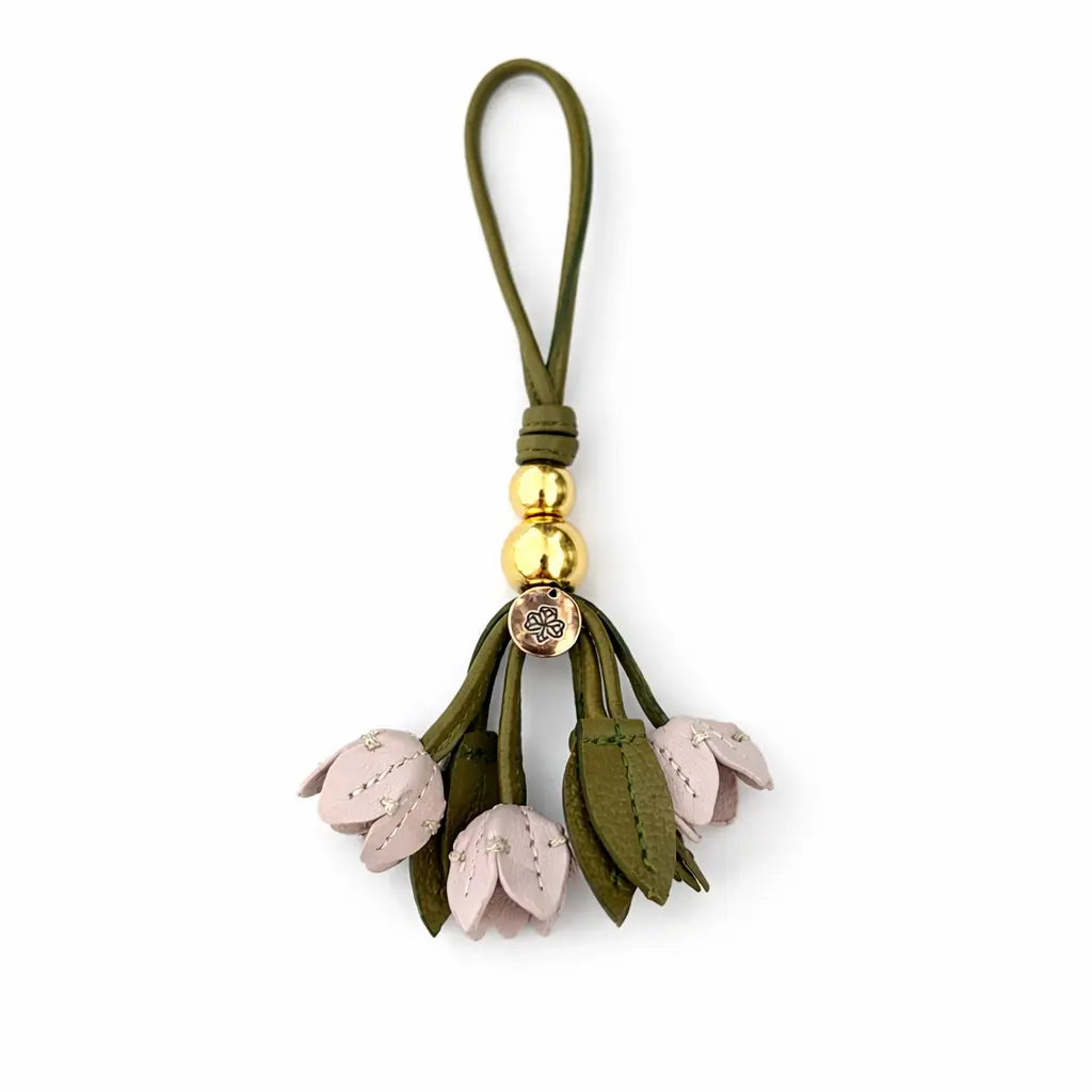 Harvest Leather Purse Charm
