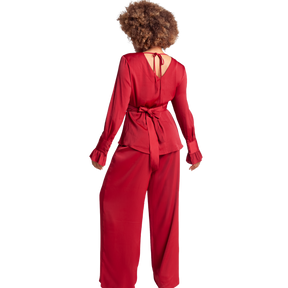 Long Sleeve Wrap Top