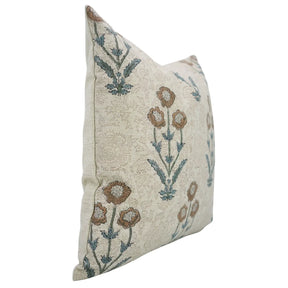 Amitabh Floral Block Design Pillow Cover
