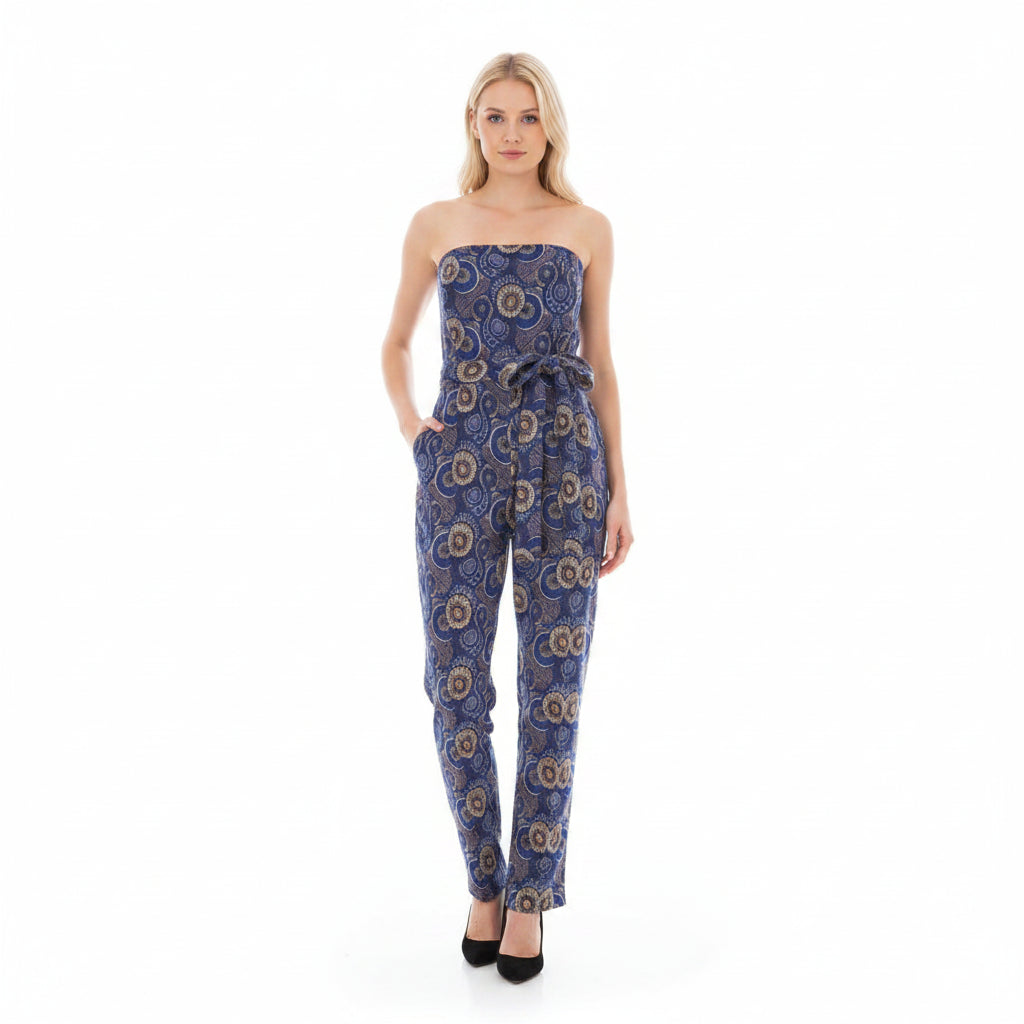 Conakry Strapless Jumpsuit