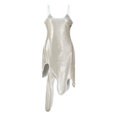 Sequin Wavy Dress