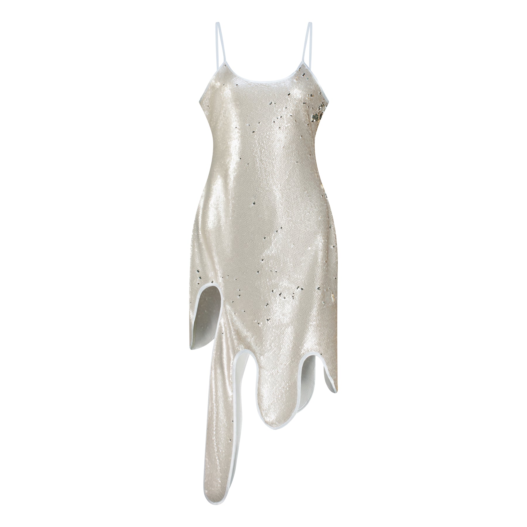 Sequin Wavy Dress