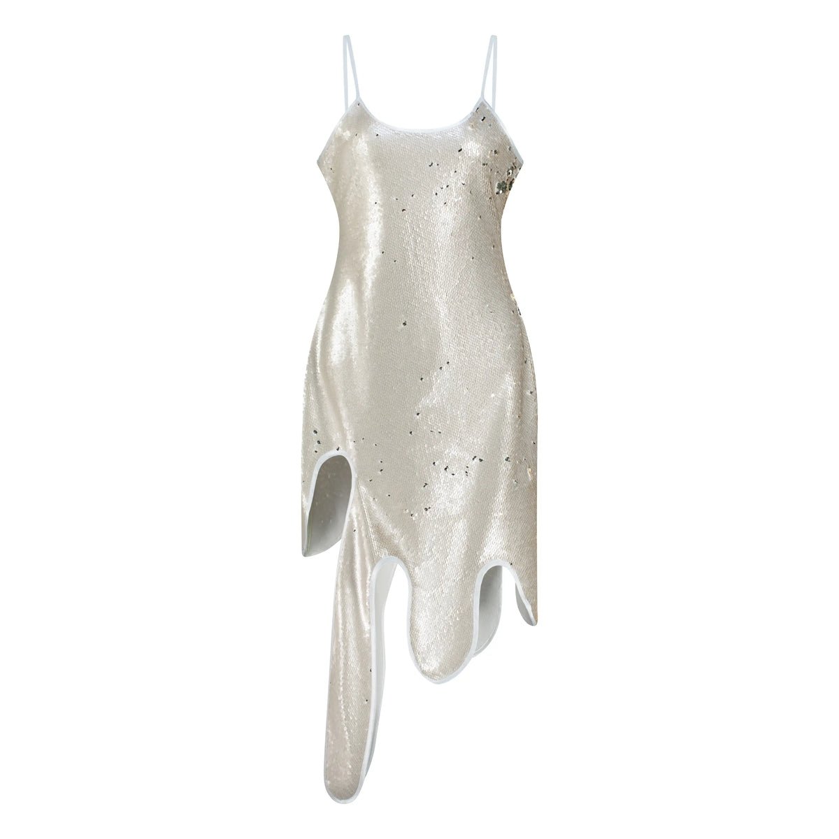 Sequin Wavy Dress