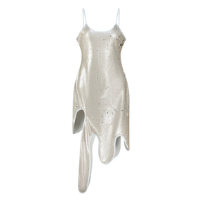 Sequin Wavy Dress