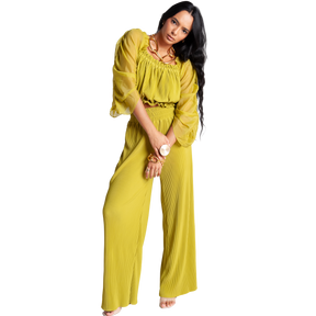 Off Shoulder Pleated Top