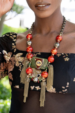 Tembo Tassel Necklace