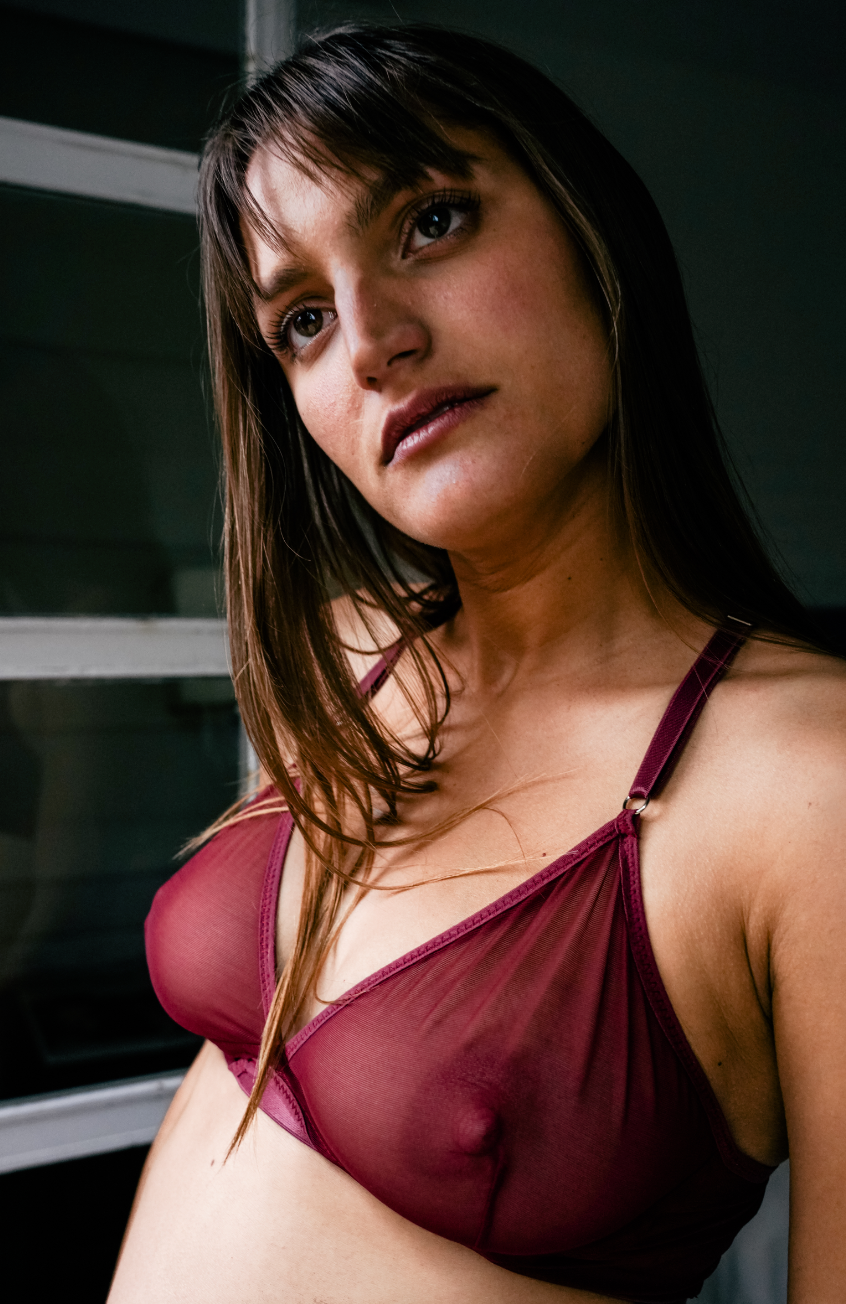 Great Curve Bra - Red Wine