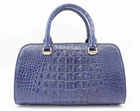 Luxe Artisanal Crocodile Leather Handbag | An Heirloom of Elegance KolleenBoutique