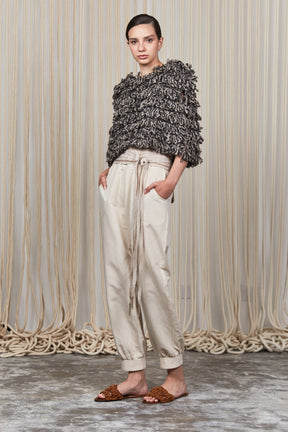 Alondra Vest | Black Melange