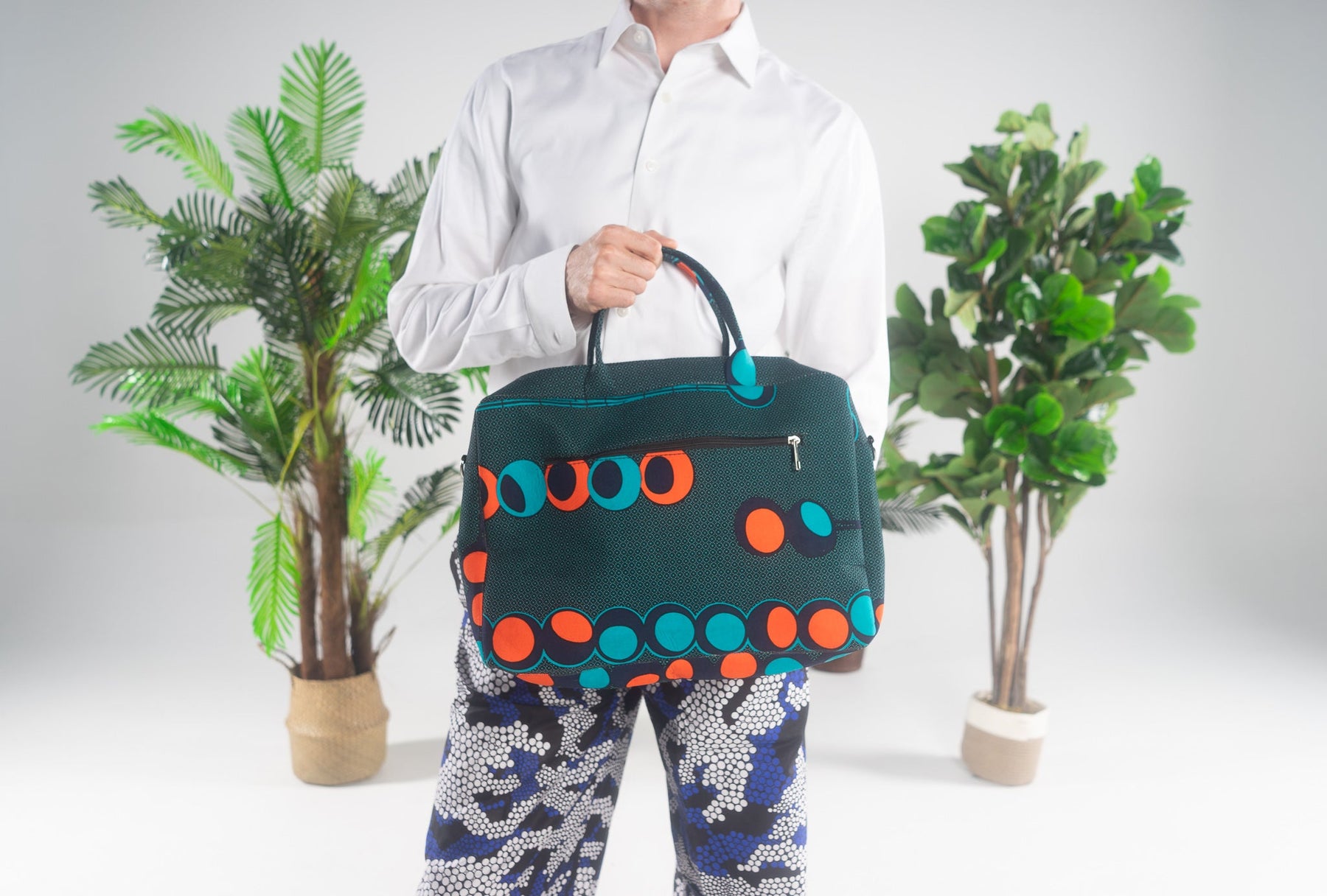 Ankara Laptop Bag