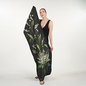 Lily Of The Valley Silk Scarf