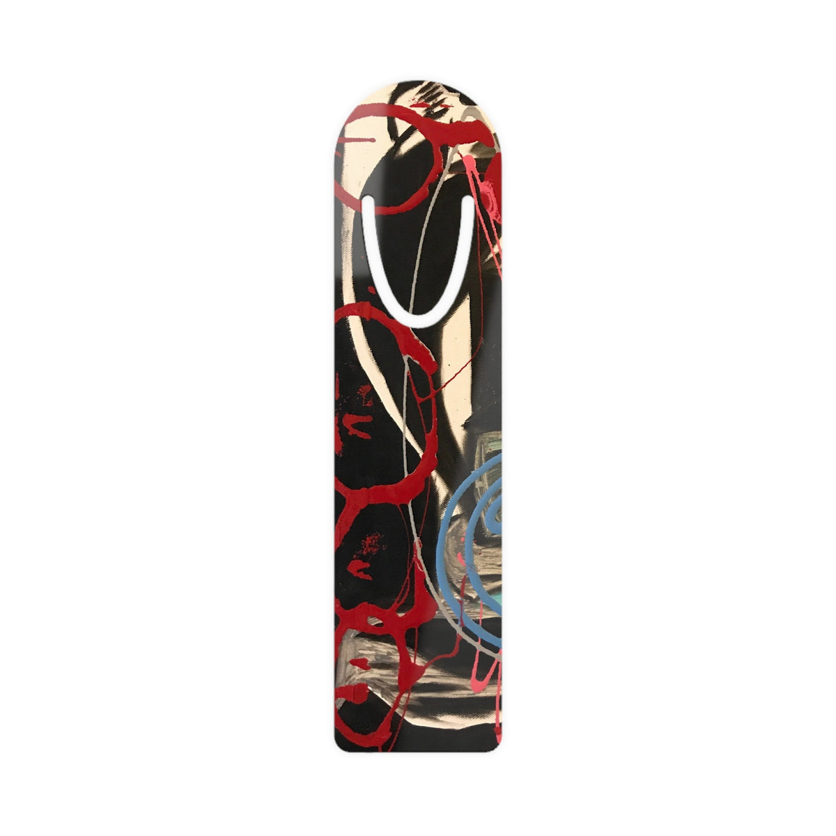 Artistic Metal Bookmark, Unique Bookmark for Book Lovers, Gift for Readers, Literary Gift, Stylish Page Holder