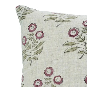 Bohemian Decorative Hand Block Viscose Linen Cushion Cover - Neha