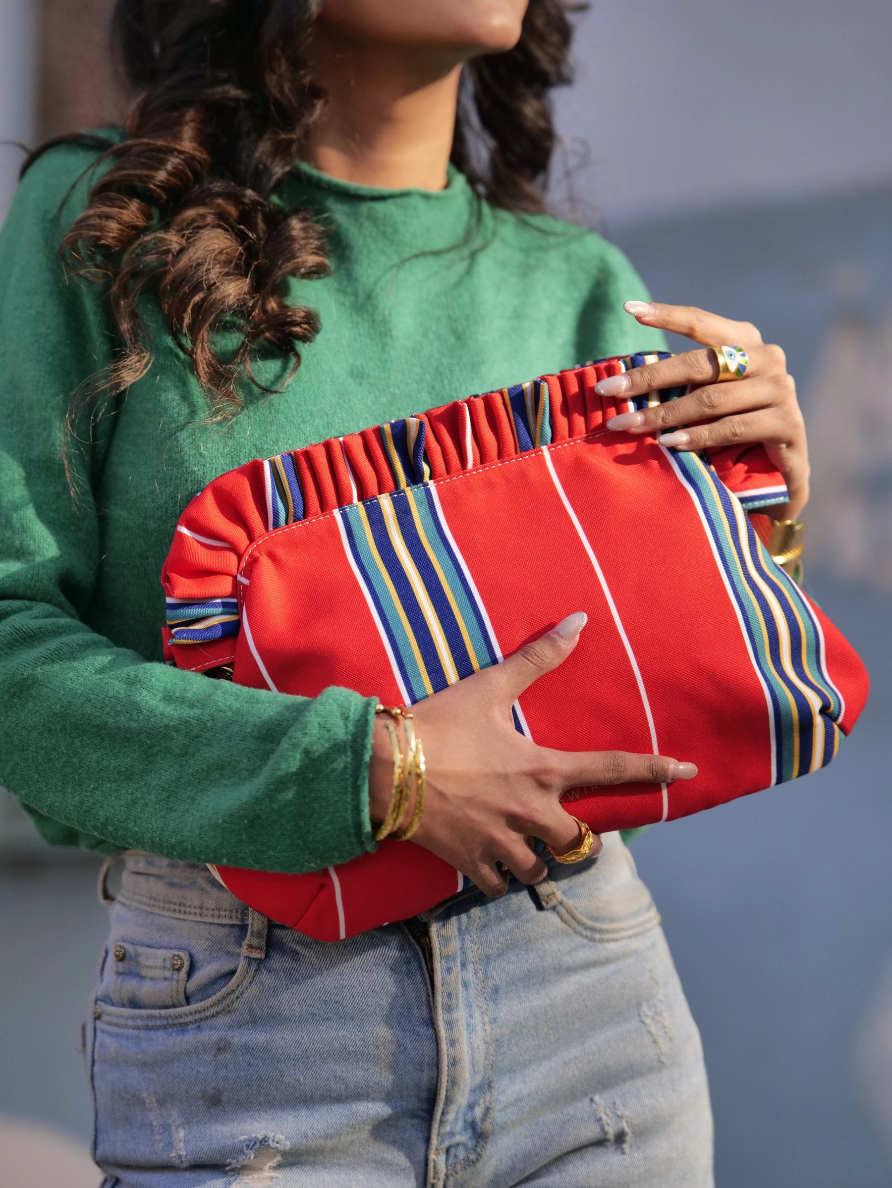 Campari Pochette - 10”H x 14”W Inches