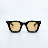 Zid Sunglasses with Azurite Frame & Orange Lens