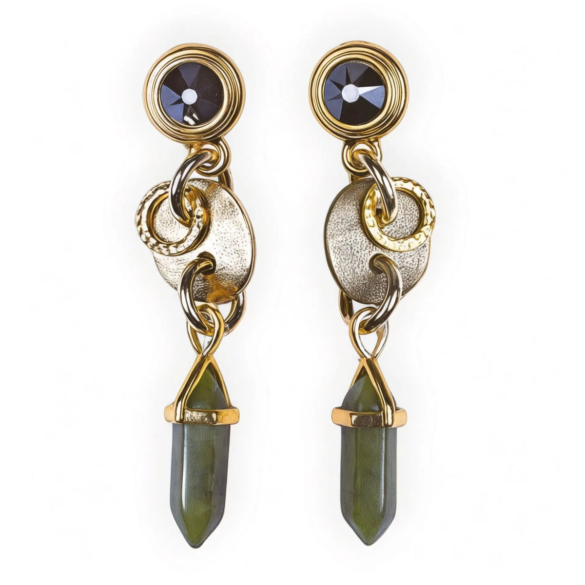 Serpentine Fire Earrings