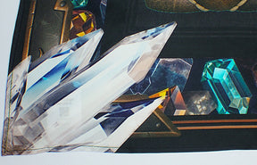 Prism's of Unwritten Histories Silk Scarf