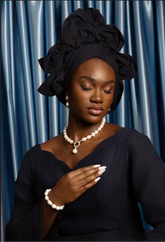 Adun Pearl Necklace Set