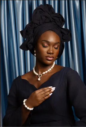 Adun Pearl Necklace Set