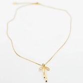 Graceful Bow Necklace