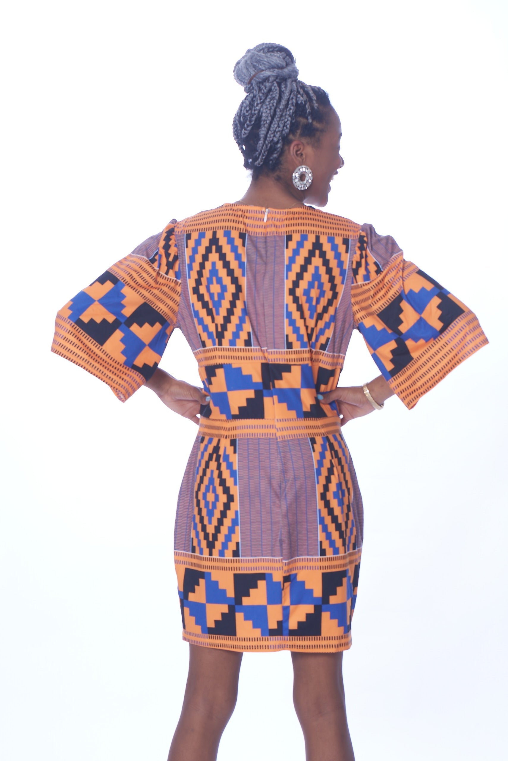 Kente Short Dress