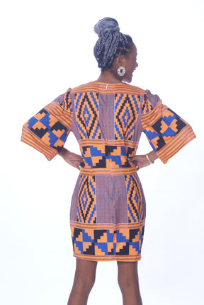 Kente Short Dress