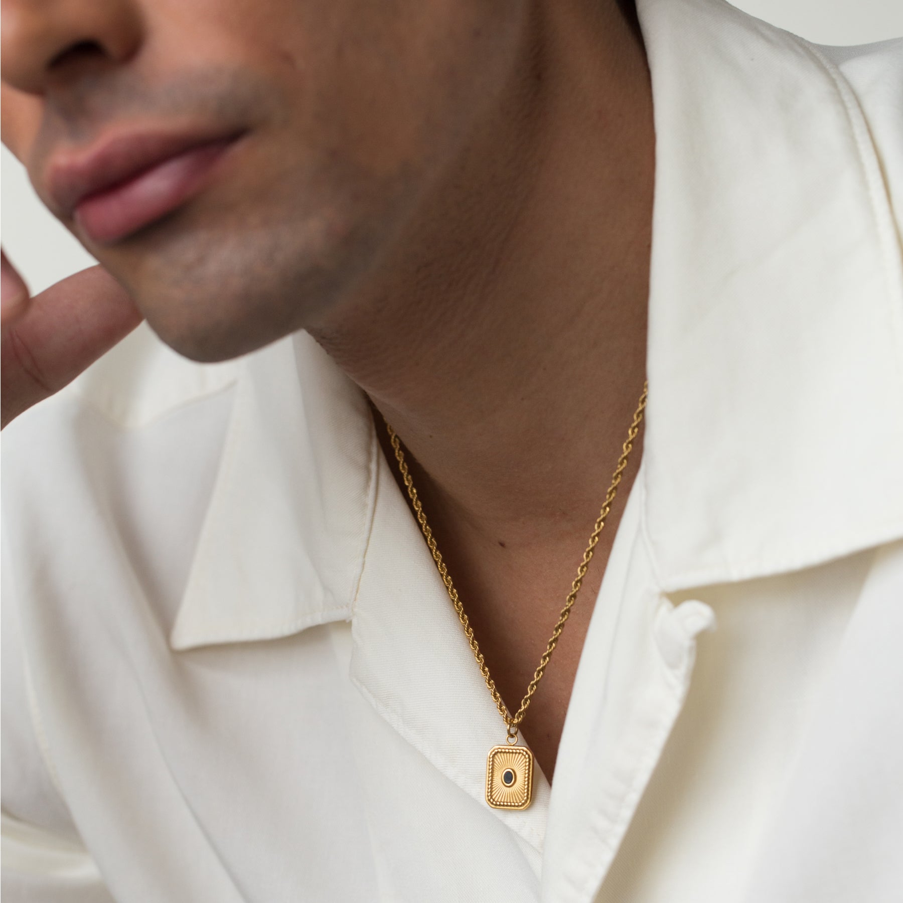 Onyx Gemstone Necklace