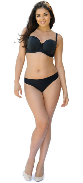 Curvy Kate Luxe Strapless Bra Black