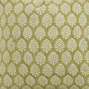 Unique Hand -Block Print Viscose Linen Pillow Cover - Sangmarmar