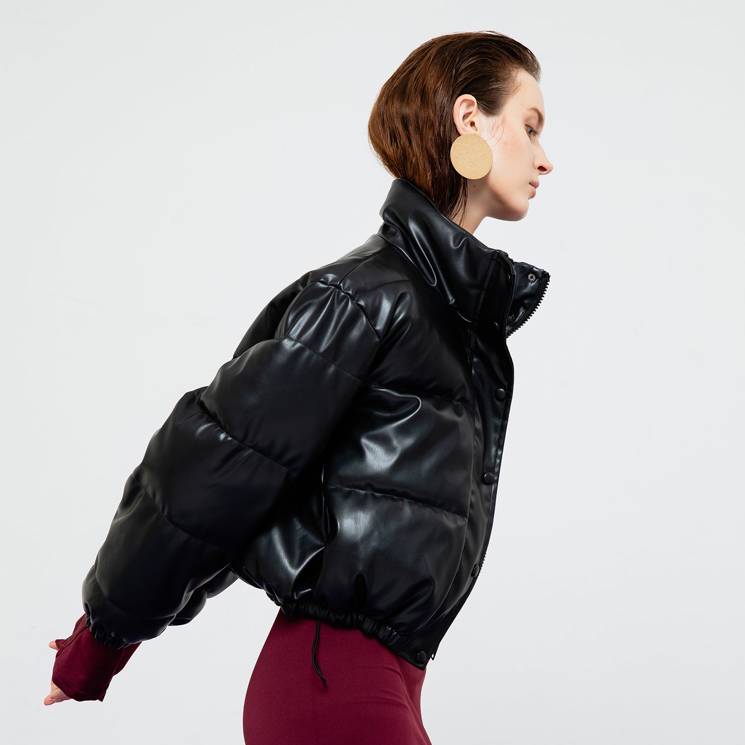 LYRA QUILTED LEATHER JACKET