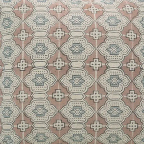 Bohemian Block Print Linen Blend Cushion Cover - Jarokha