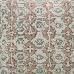 Bohemian Block Print Linen Blend Cushion Cover - Jarokha