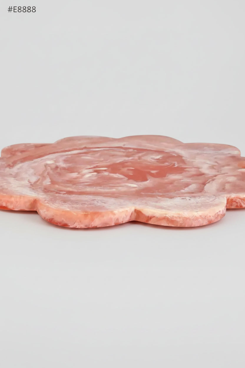 Resin Scallop Cheese Charcuterie Board - 12 Inches