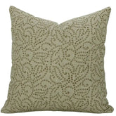 Handmade Block Print Boho Thick Linen Pillow Cover- Bandhej
