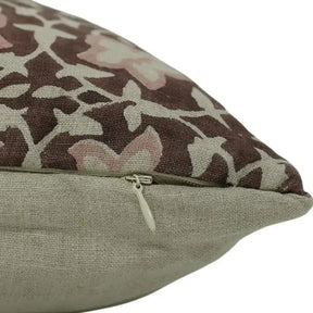 Unique Hand Block Print Home Decor Boho Pure Linen Pillow Cover- Chudamani