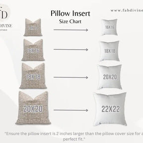 Hand Block Print Thick linen designer Pillow Cover- Varanasi