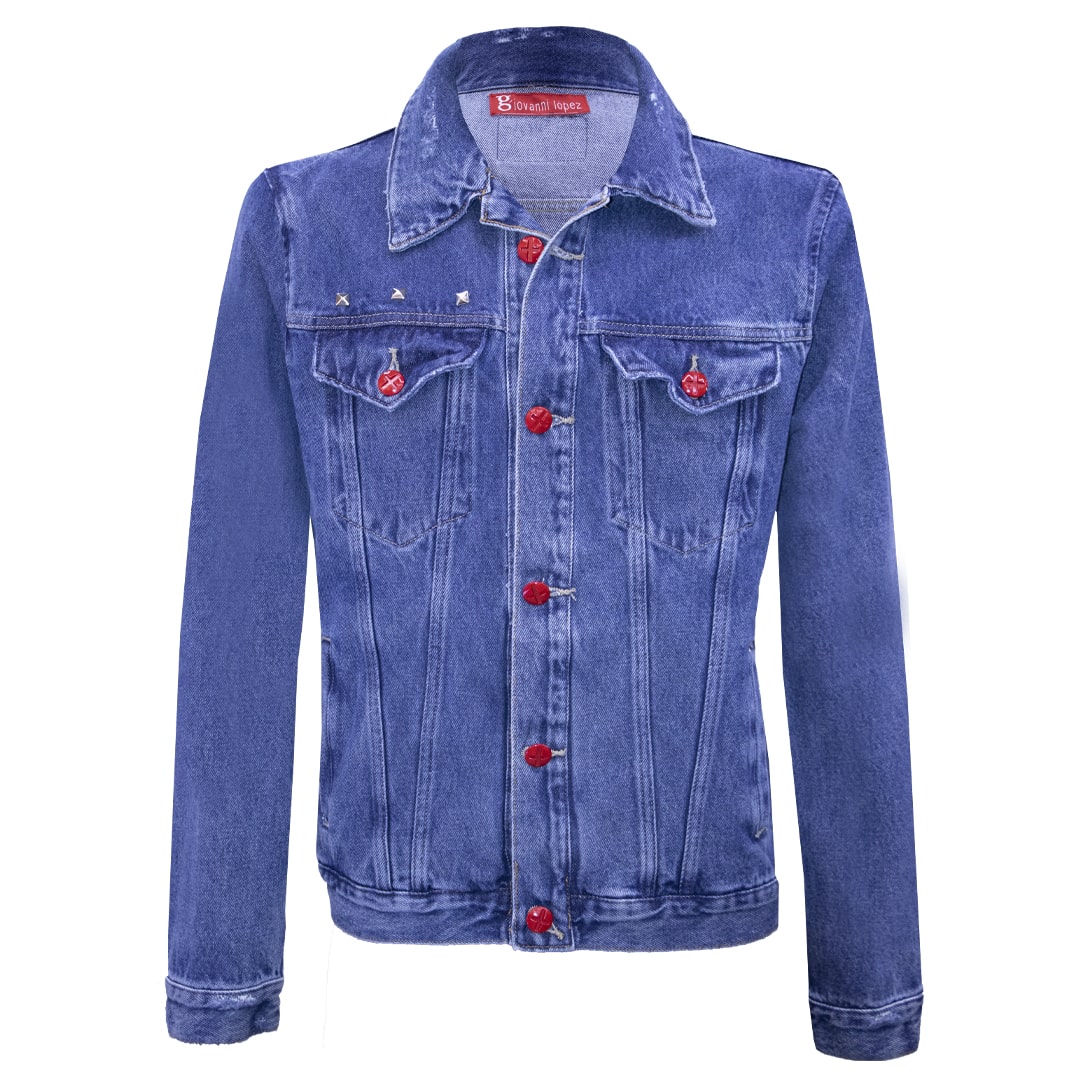 Classic blue denim jacket