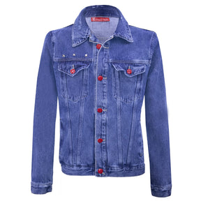 Classic blue denim jacket