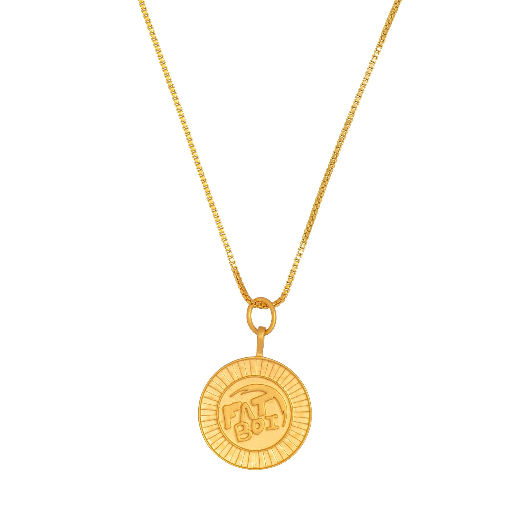 Fat Boi Sun Necklace