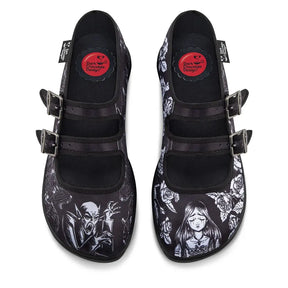 Death Stalks Women's Mary Jane Flats