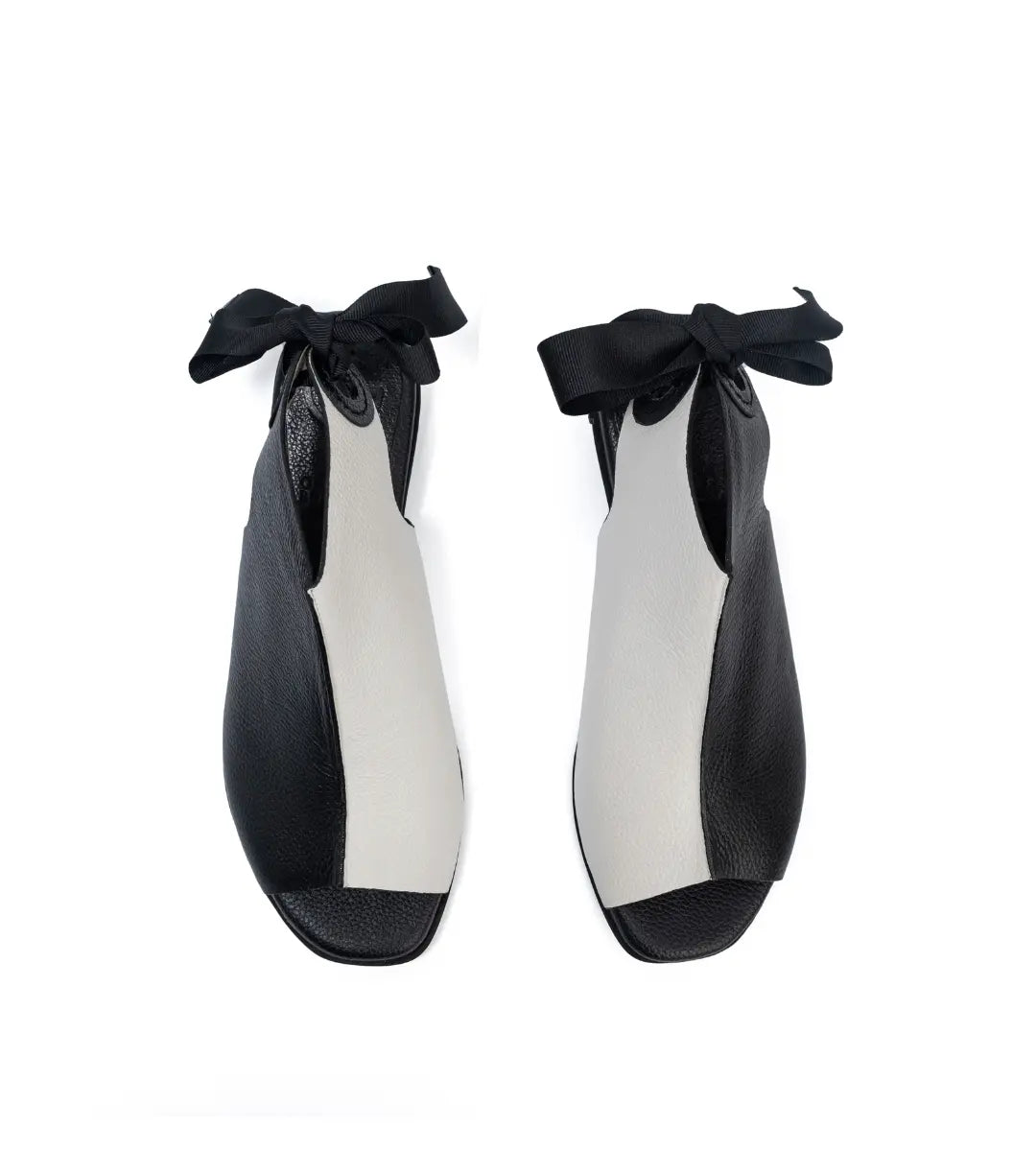 Matisse Two-Tone Flat Leather Sandal