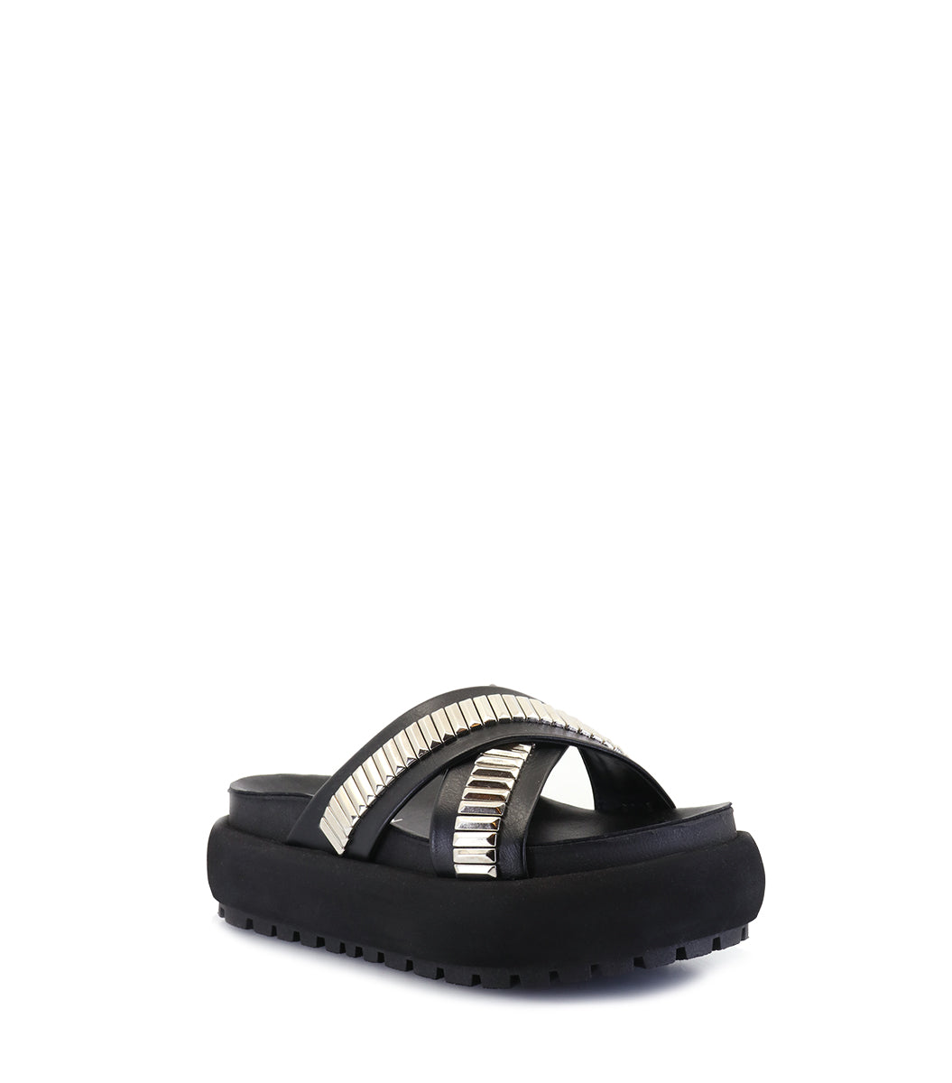 Cohen Eco Chic Cross-Strap Sandals