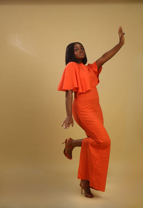 THE SIENNA CAPE DRESS