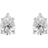 2 CT Lab-Grown Diamond Stud Earrings in 14K Gold