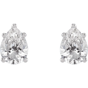 2 CT Lab-Grown Diamond Stud Earrings in 14K Gold