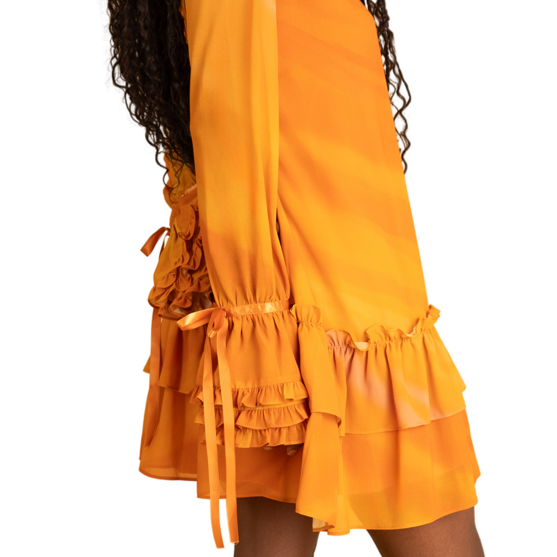 Ruffles Mini Dress