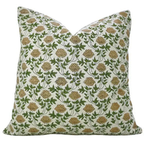 Bold Block Design Linen Blend Pillow Cover - Khubsoorat