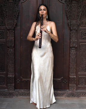 Messenger Priestess - Luxury Silk Slip Dress