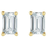 5/8 CT Lab-Grown Diamond Earrings in 14K Gold