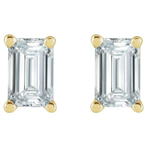 5/8 CT Lab-Grown Diamond Earrings in 14K Gold